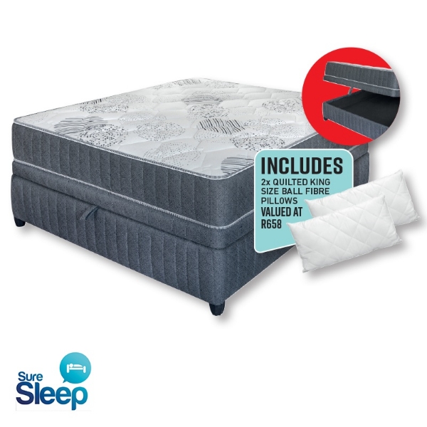 Picture of SureSleep Madison Storage 152cm Queen Firm BaseSet