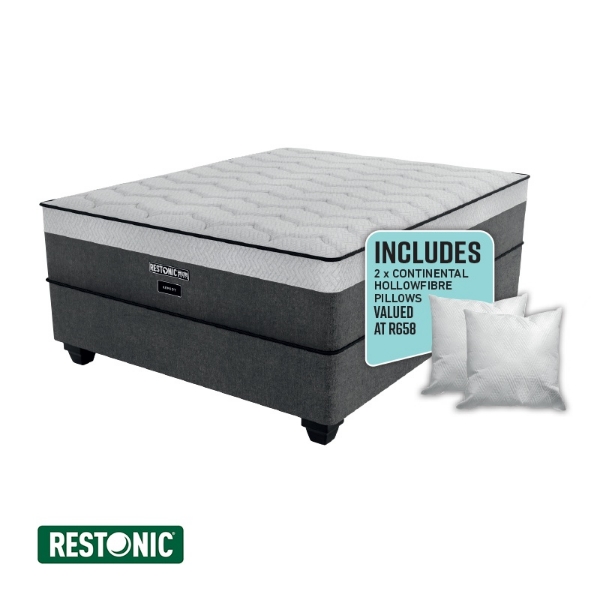 Picture of Restonic Remedy 152cm Firm B/Set + 2 Pillows
