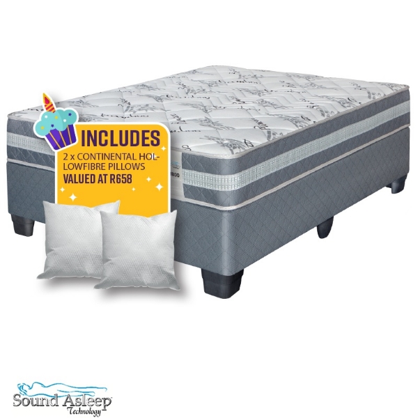 Picture of Sound Asleep Inspire 152cm Firm B/Set + 2 Pillows