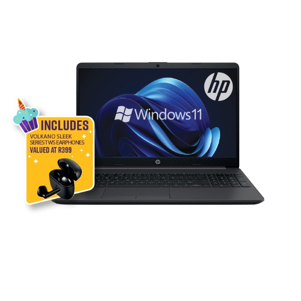 Picture of HP 250 NOTEBOOK G10 W11H INTEL CEL 8GB/256GB + Earphones