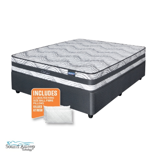 Picture of Sound Asleep Comfort Support 152cm Firm Base Set