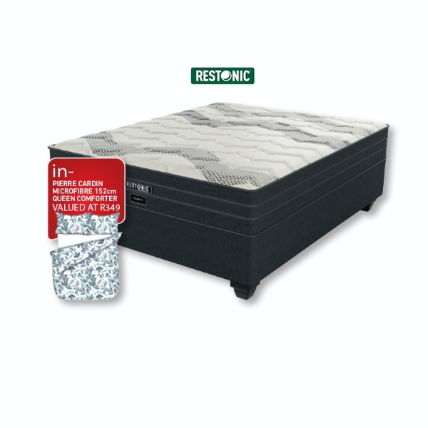 Picture of Restonic Trinity MK2 152cm Queen Firm Base Set + Comforter