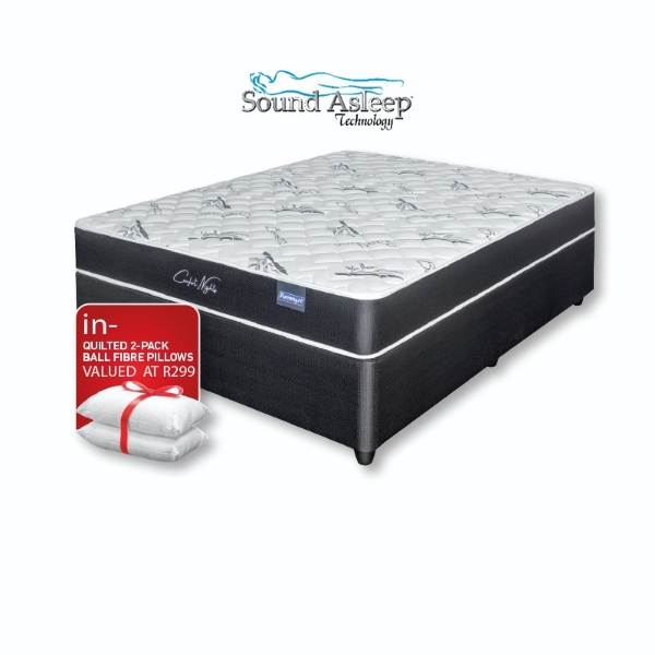 Picture of Sound Asleep Comfort Nights 152cm Queen Firm Base
