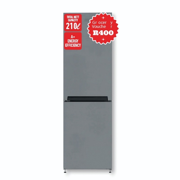 Picture of Defy Fridge/Freezer 210Lt C285 ECO Metallic DAC363