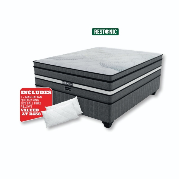 Picture of Restonic Distinction 152cm Plush B/Set + 2 Pillows