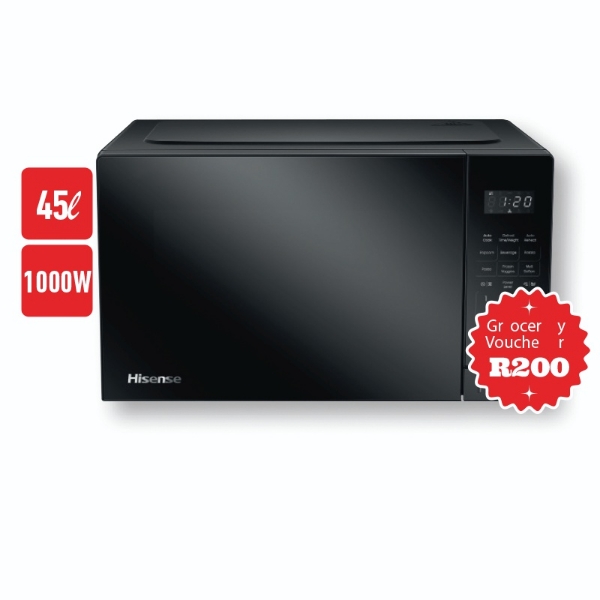 Picture of Hisense Microwave Oven 45Lt 1000W H45MOBS5X