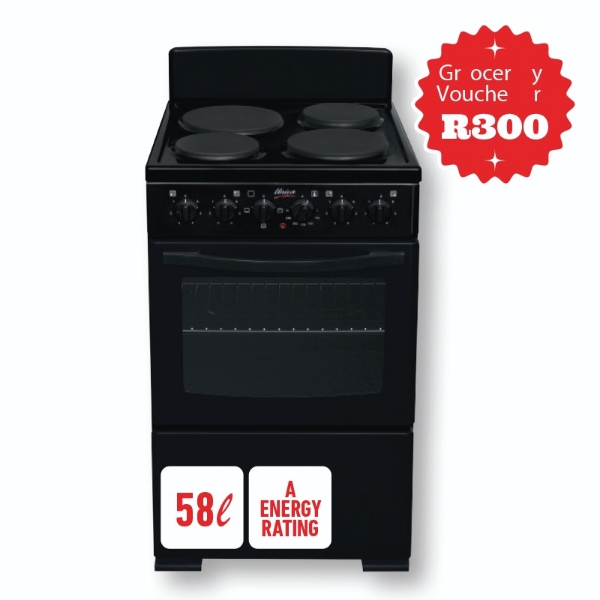 Picture of UNIVA STOVE 4PLT U405 1 BLK + 300 Voucher