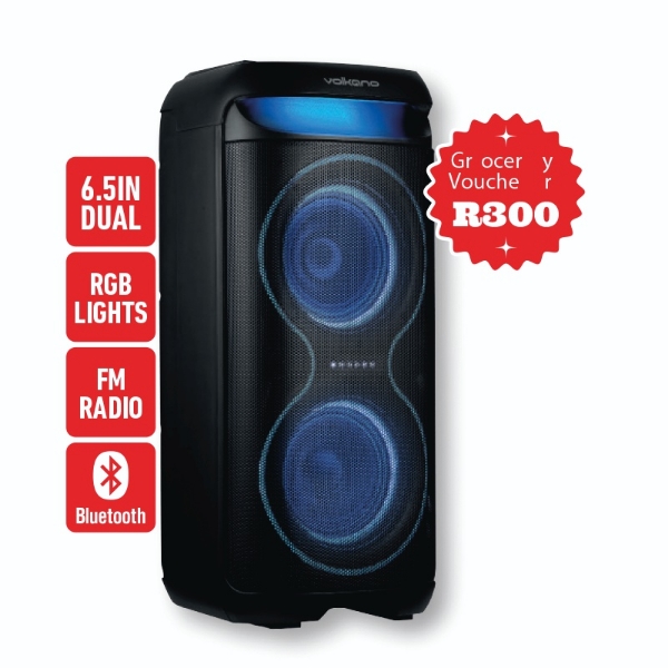 Picture of VolkanoX VXP200 Dual 6.5" PartySpeaker VK 3902 D6