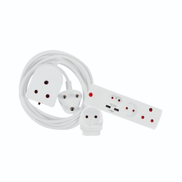 Picture of ELECTRICMATE ADAPTOR USB COMBO PACK CRE043