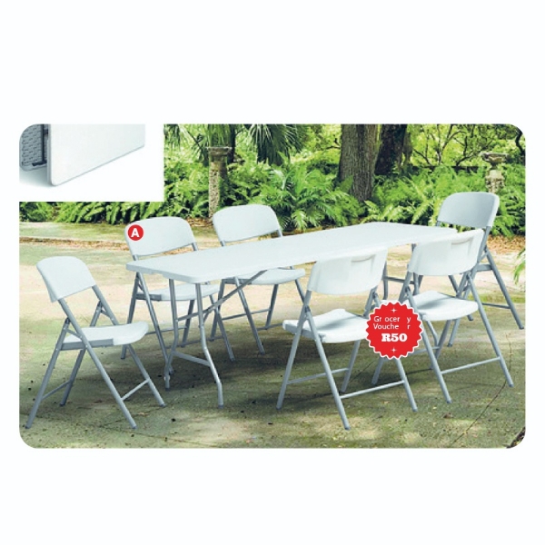 Picture of Folding White Chair + 50 Voucher