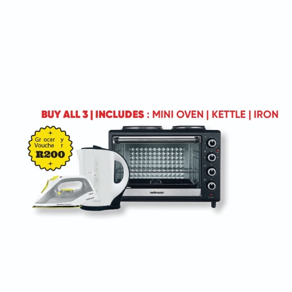 Picture of Mellerware 3Pce Pack 46324 + 200 Voucher + 200 Voucher