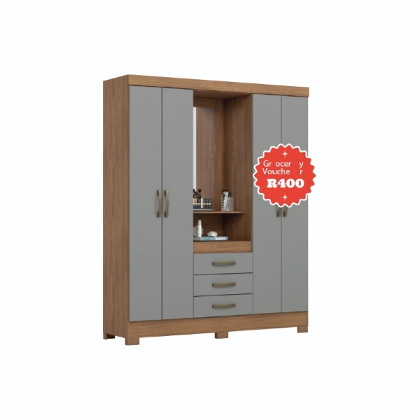 Picture of Denise 4 Door Robe   Gre