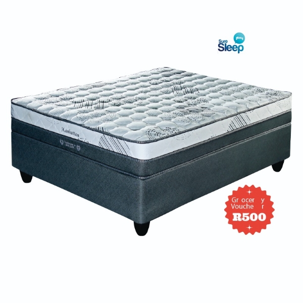 Picture of SureSleep Manhattan 152cm Queen Firm Base Set