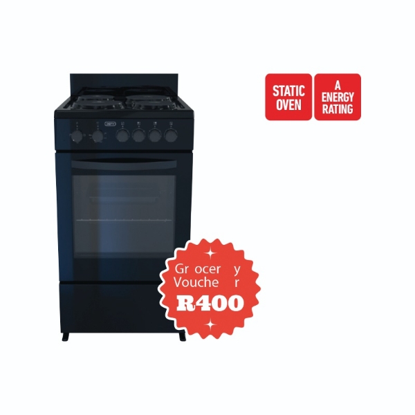 Picture of Defy Compact Freestanding 4 Plate Stove DSS554