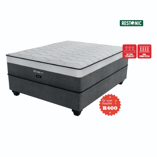Picture of Restonic Remedy 152cm Queen Firm Base Set