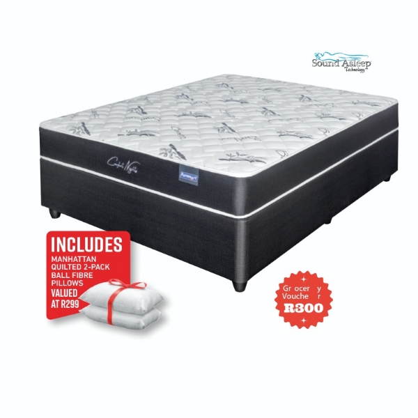Picture of Sound Asleep Comfort Nights 152cm Queen Firm Base