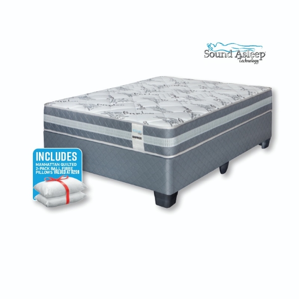 Picture of Sound Asleep Inspire 152cm Queen Firm Base Set