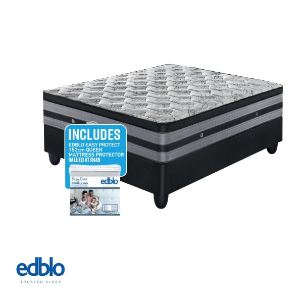 Picture of Edblo Salerno 152cm Queen Firm Base Set