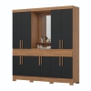 Picture of Hannah 10 Door, 3 Drawer Robe with Mirror
