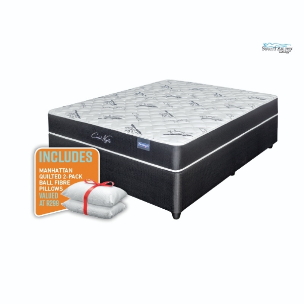 Picture of Sound Asleep Comfort Nights 152cm Queen Firm Base