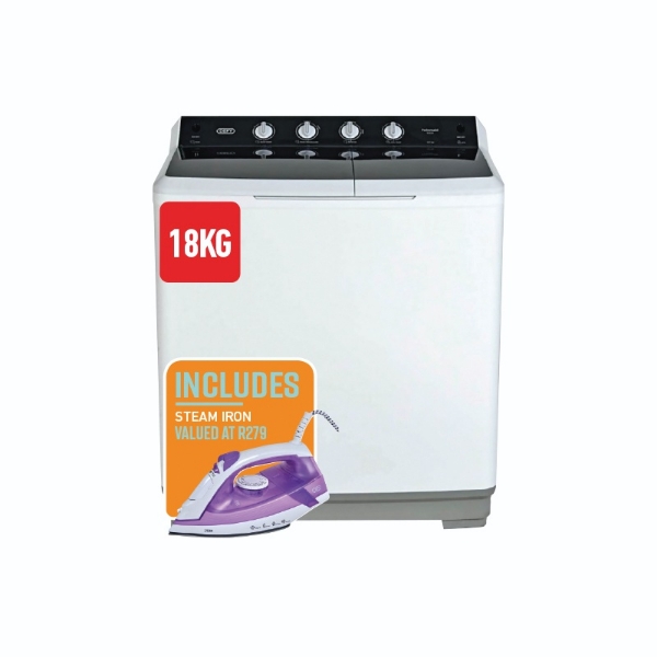 Picture of efy Washing Machine Twin Tub 18Kg